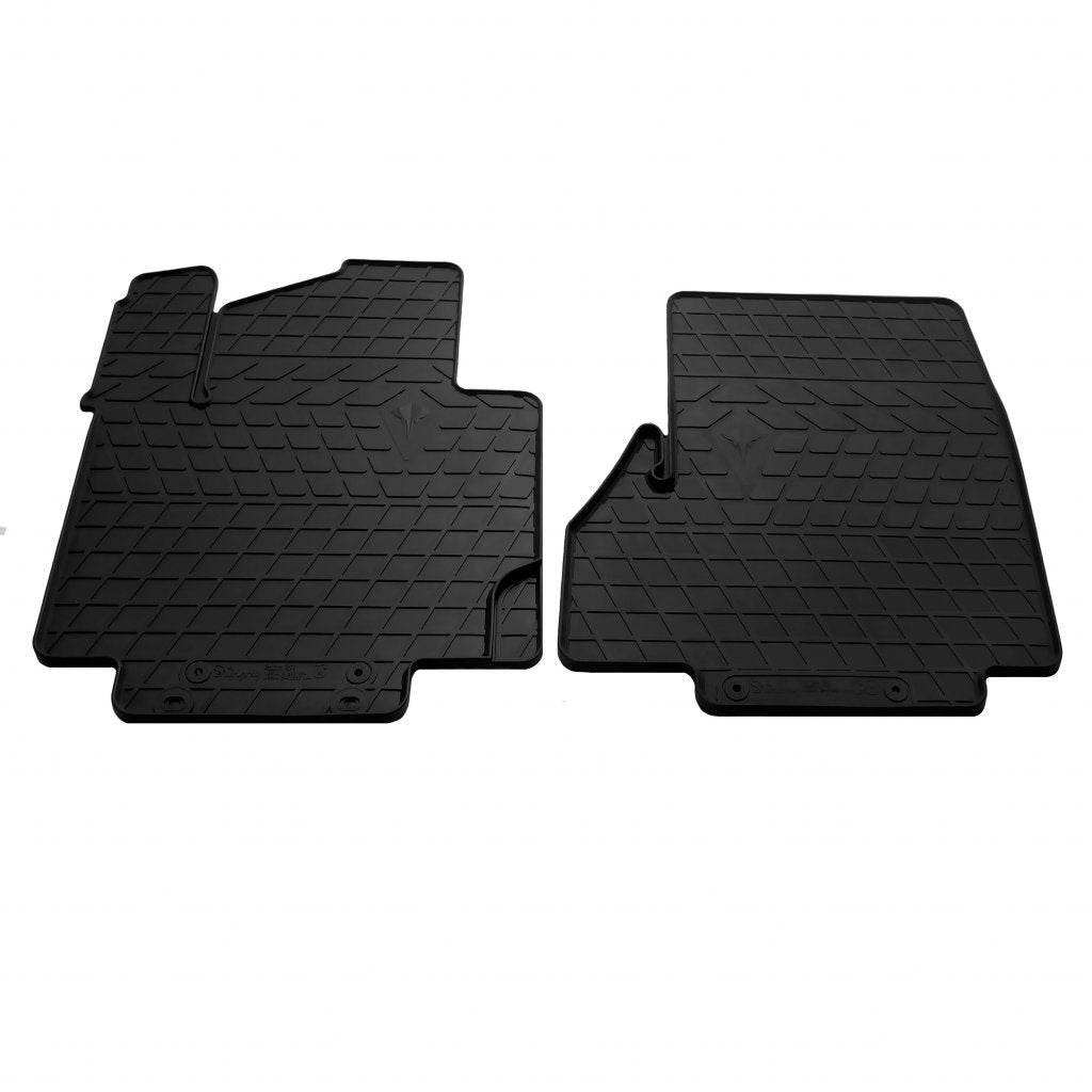 Rubber mats Electro (2 pcs, Stingray Premium) for Nissan NV200 2009↗ - Reelken Auto