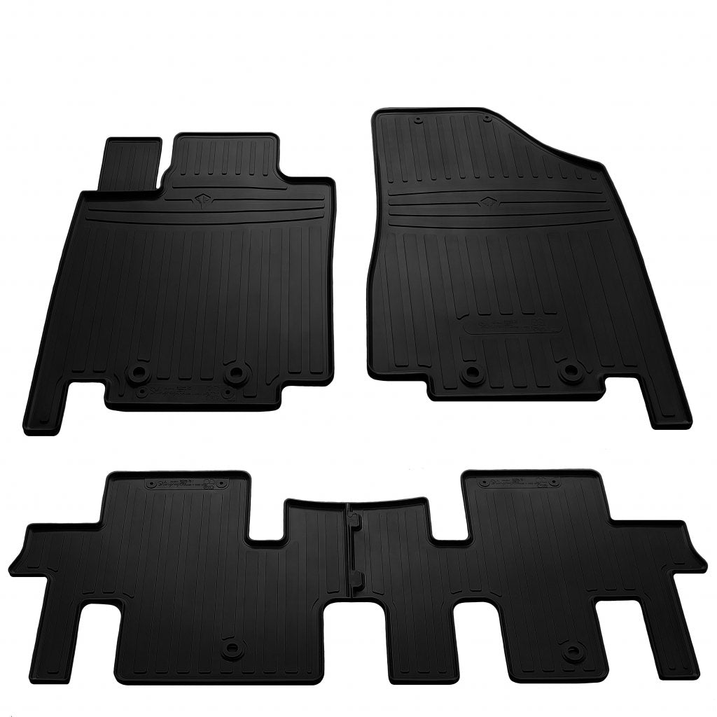 Rubber mats (4 PCs, Premium Stingray) for Nissan Pathfinder R52 2012-2021 - image 1