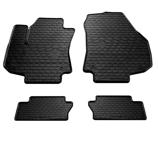 Rubber mats (4 PCs, Premium Stingray) for Opel Zafira B 2005-2011 - Reelken Auto