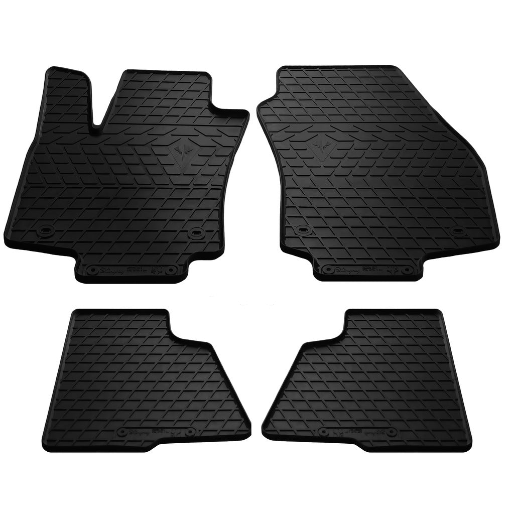 Rubber floor mats (4-piece Stingray) for Opel Astra H 2004-2013 - image 1