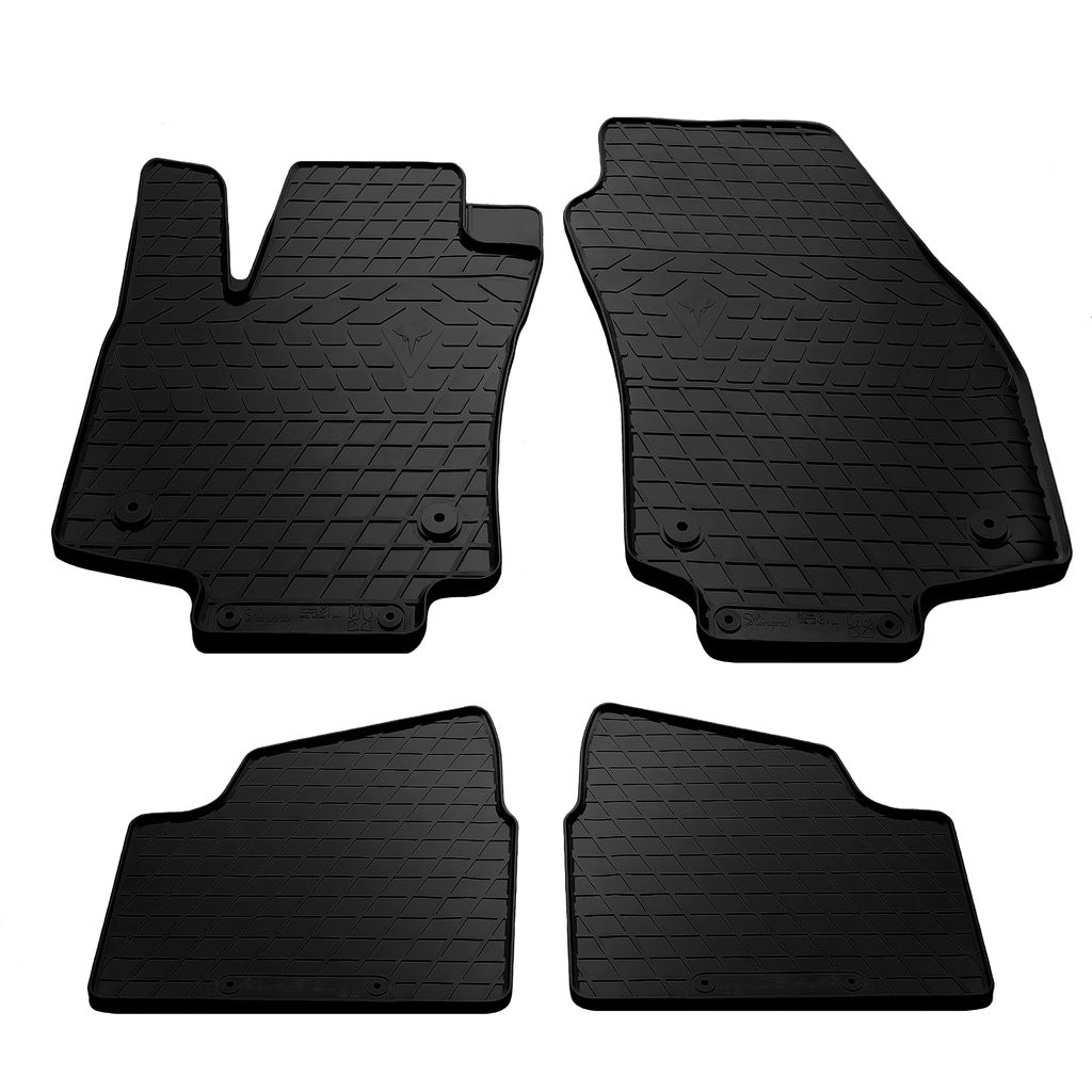 Rubber Floor Mats (4 pcs, Stingray) for Opel Astra H 2004-2013 - image 2