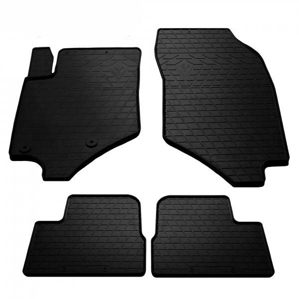 Rubber Floor Mats (4 pcs, Stingray Premium) for Opel Corsa F 2019- - image 1