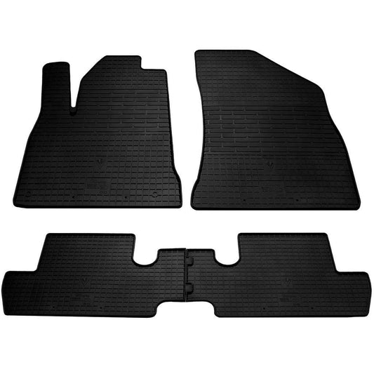 Rubber mats (4 PCs, Premium Stingray) for Peugeot 3008 2008-2016 - Reelken Auto