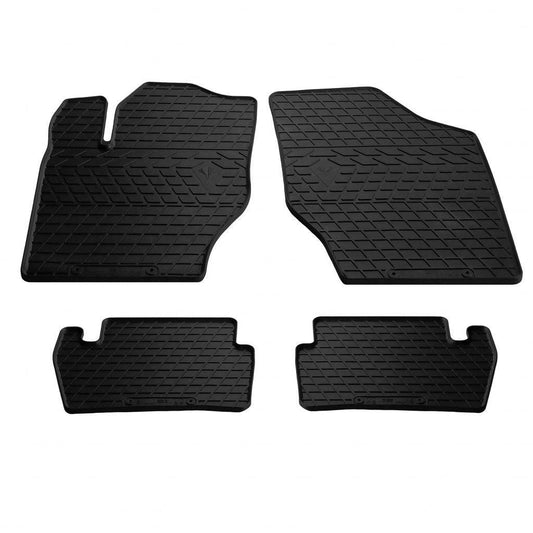 Rubber mats (4 PCs, Premium Stingray) for Peugeot 307 - Reelken Auto