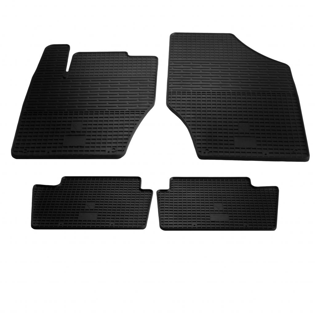 Rubber Floor Mats (4 pcs, Stingray Premium) for Peugeot 308 2007-2013 - image 1