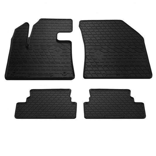 Rubber Floor Mats (4 pcs, Stingray Premium) for Opel Grandland X 2017- - image 1