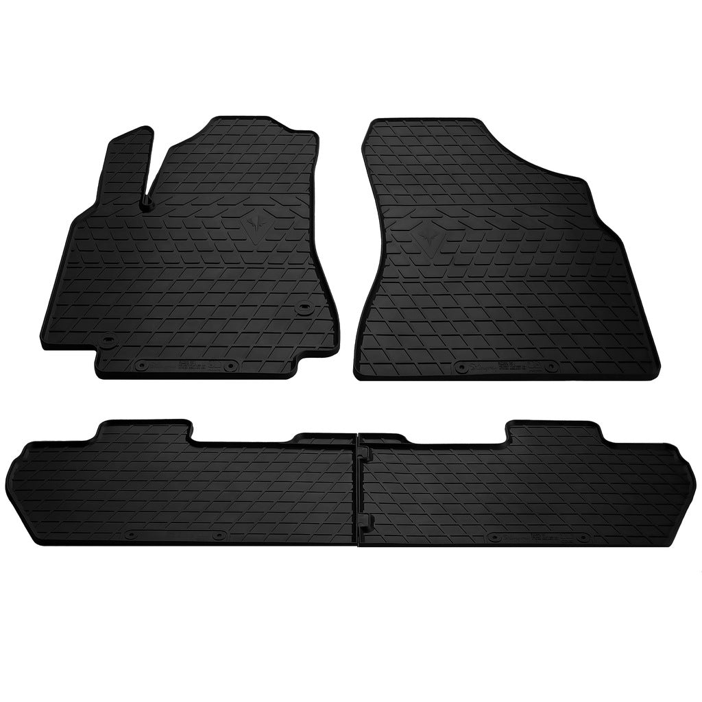 Rubber Floor Mats Stingray for Peugeot Partner Tepee 2008-2018 - image 2