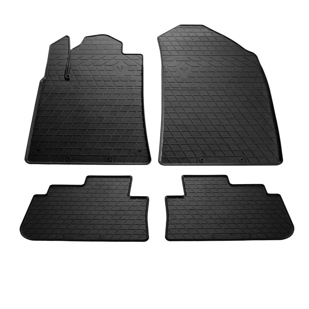 Stingray mats (4 pcs, rubber) for Peugeot 407 - Reelken Auto