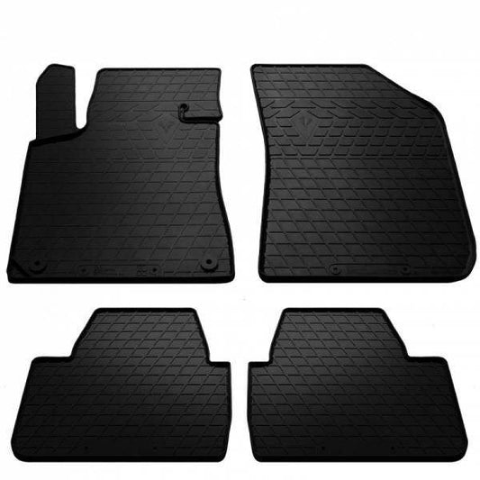 Rubber mats SW (4 pcs, Stingray Premium) for Peugeot 308 2014-2021 - Reelken Auto