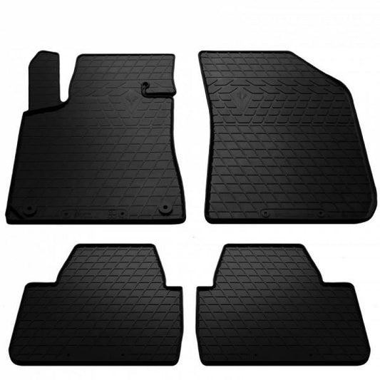 Rubber Floor Mats SW (4 pcs, Stingray Premium) for Peugeot 308 2014-2021 - image 1