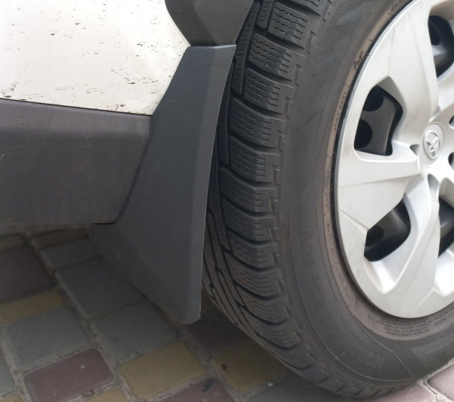 Original Premium Mud Flaps 2019-2023 (without side skirts, 4 pcs) for Toyota Rav 4 2019- - image 4