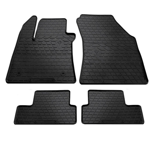 Rubber mats (4 PCs, Premium Stingray) for Renault Megane IV 2016-2025 - Reelken Auto