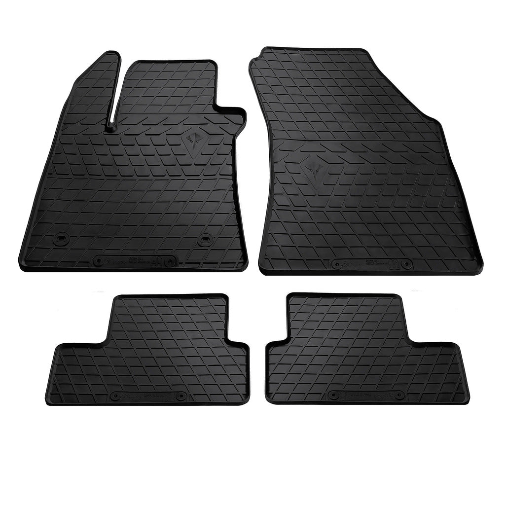 Rubber Floor Mats (4 pcs, Stingray Premium) for Renault Megane IV 2016-2025 - image 1