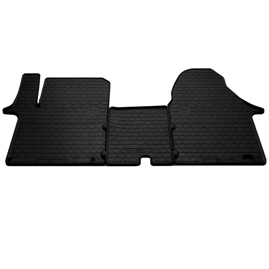 Rubber Floor Mats (3 pcs, Stingray) for Renault Trafic 2001-2015 - image 1