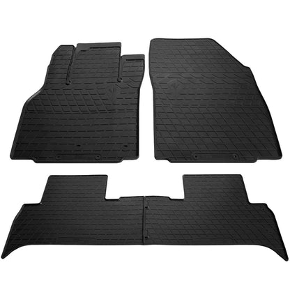 Rubber Floor Mats (4 pcs, Stingray Premium) for Renault Scenic/Grand 2009-2016 - image 2
