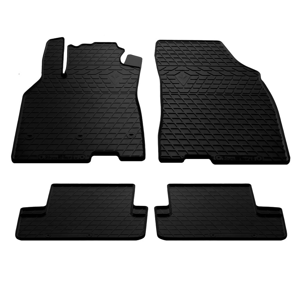 Rubber Floor Mats (4 pcs, Stingray Premium) for Renault Fluence 2009-2016 - image 3