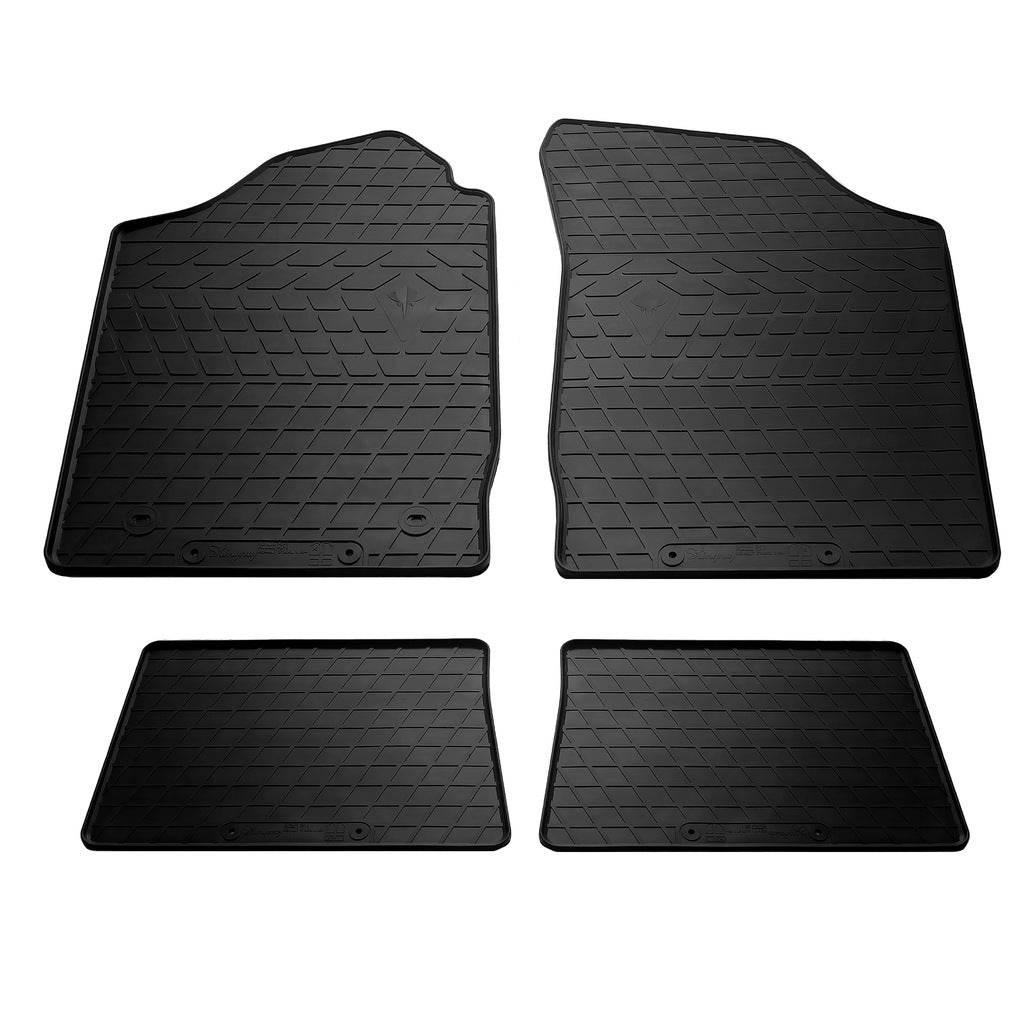 Stingray mats (4 pcs, rubber) for Renault Symbol 2008-2013 - Reelken Auto