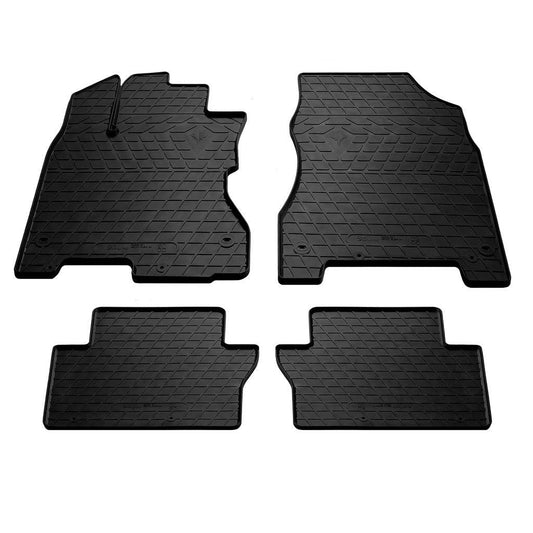 Rubber mats (4 PCs, Premium Stingray) for Renault Koleos 2008-2016 - Reelken Auto