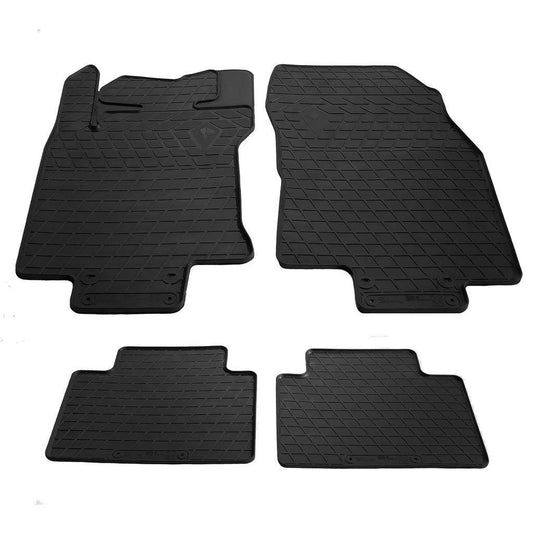 Stingray floor mats (4 piece, rubber) for Renault Koleos 2016-2024 - Reelken Auto