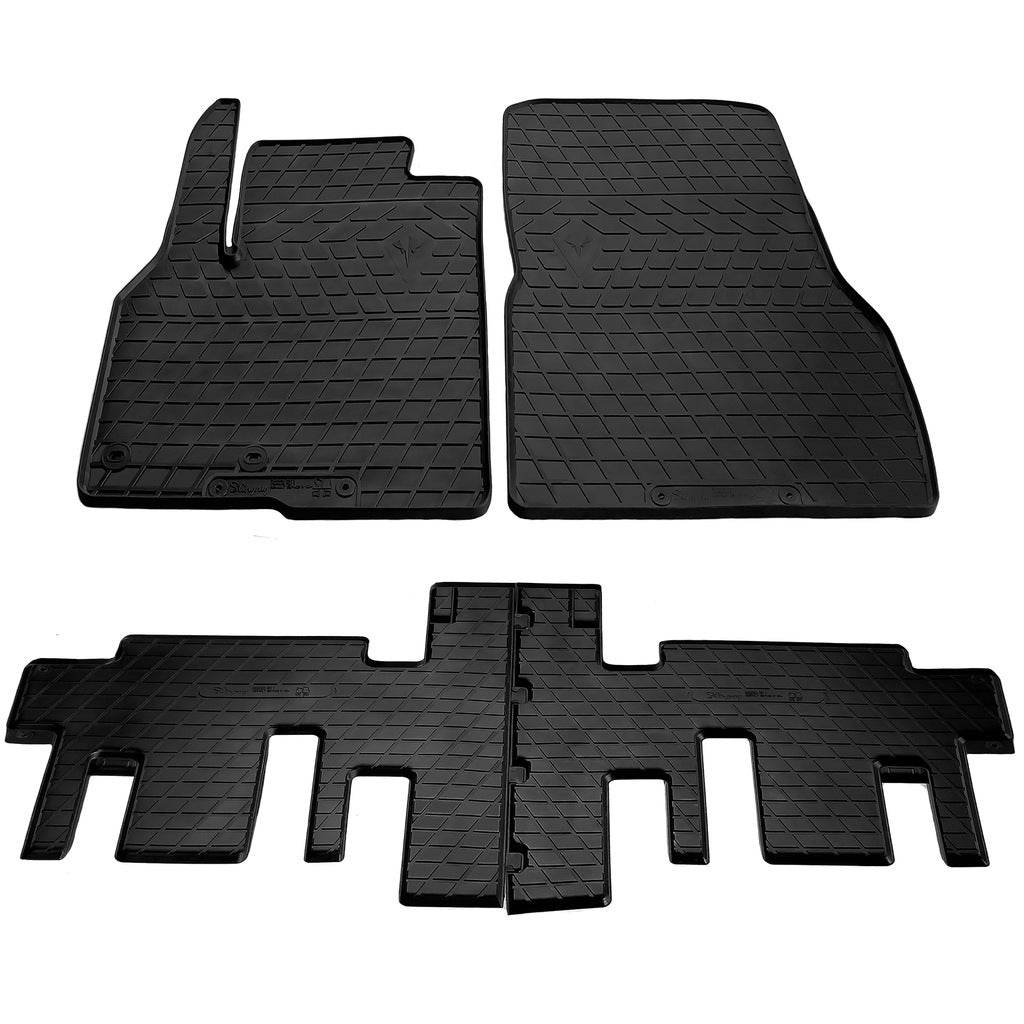 Rubber mats (4 PCs, Premium Stingray) for Renault Espace 2002-2014 - Reelken Auto
