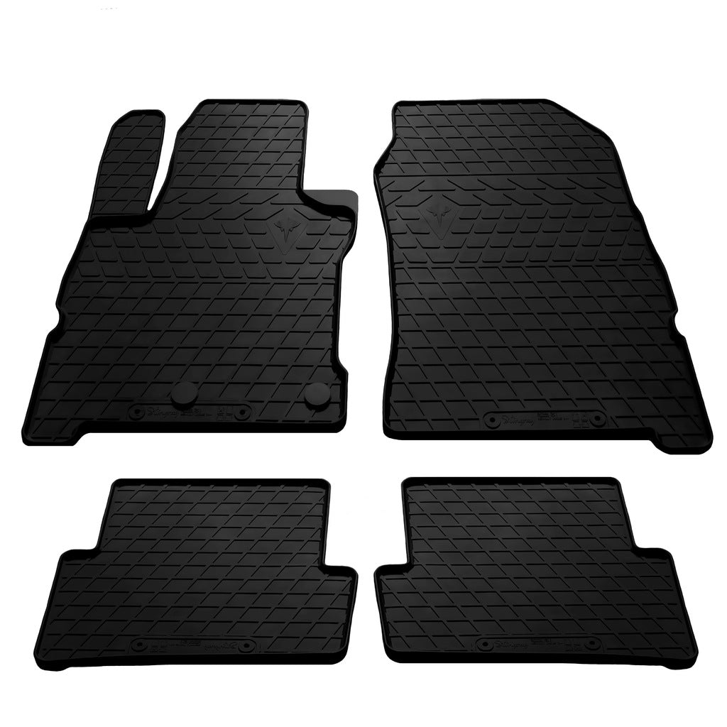 Rubber Floor Mats Stingray (4 pcs) for Renault Modus 2005-2012 - image 1
