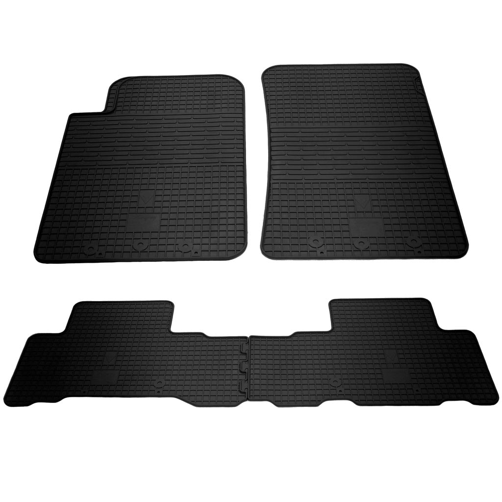 Rubber Floor Mats (4 pcs, Stingray Premium) for SsangYong Rexton I 2001-2017 - image 1