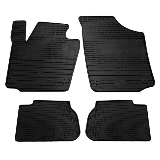 Rubber mats (4 pcs, Stingray Premium) for Skoda Rapid 2012-2019 - Reelken Auto