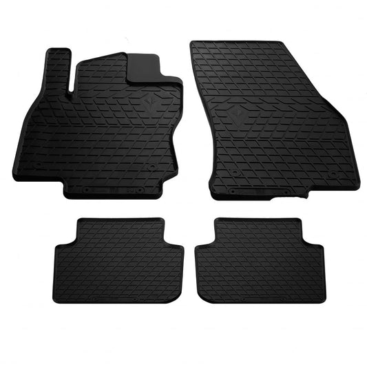 Rubber Floor Mats (4 pcs, Stingray Premium) for Skoda Kodiaq 2016-2023 - image 1