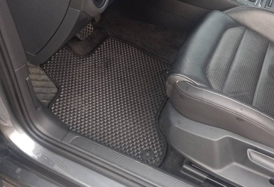 EVA Floor Mats for E-Golf (Black) for Volkswagen Golf 7/E-Golf 2012-2020 - image 1