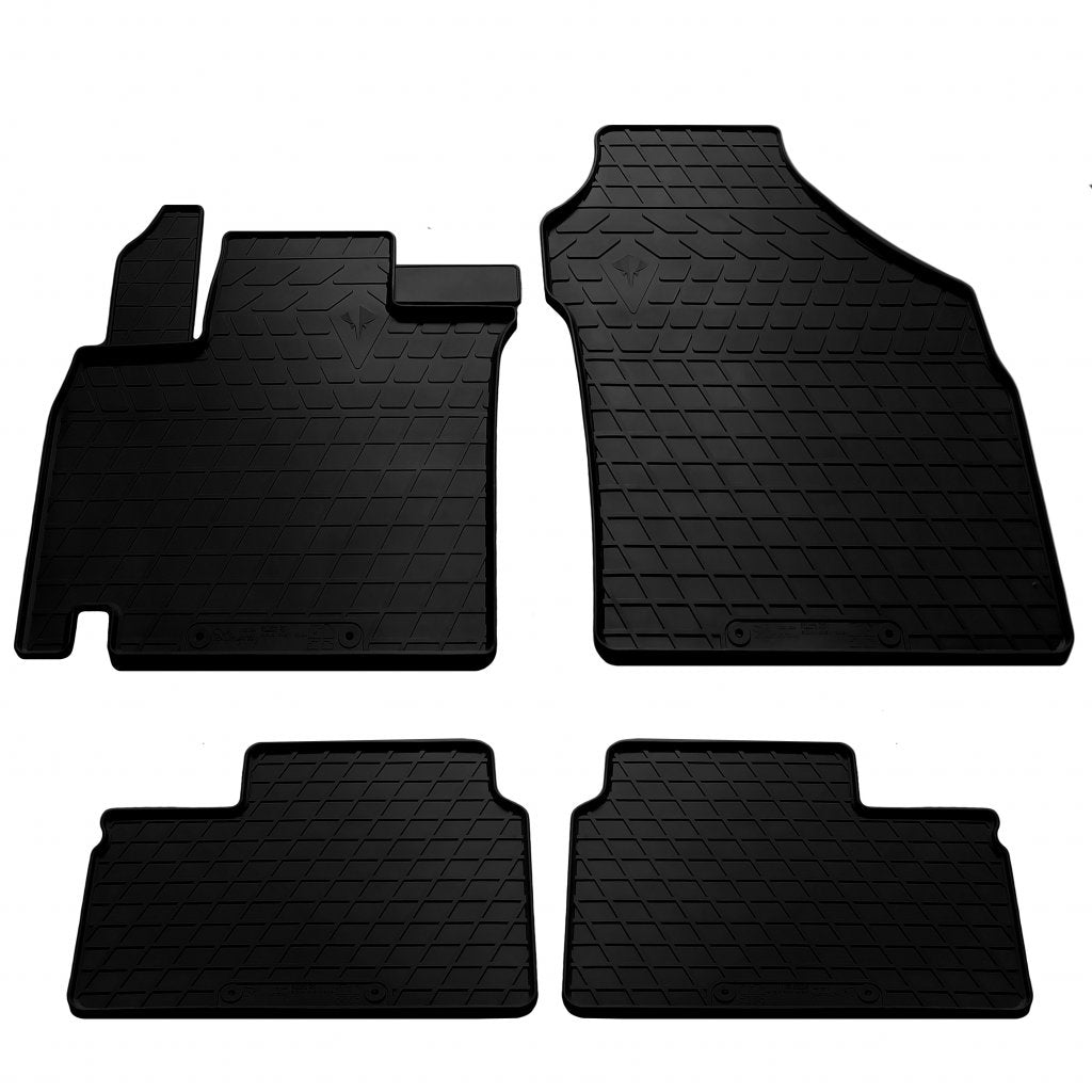 Rubber Floor Mats (4 pcs, Stingray Premium) for Suzuki Ignis 2016- - image 1