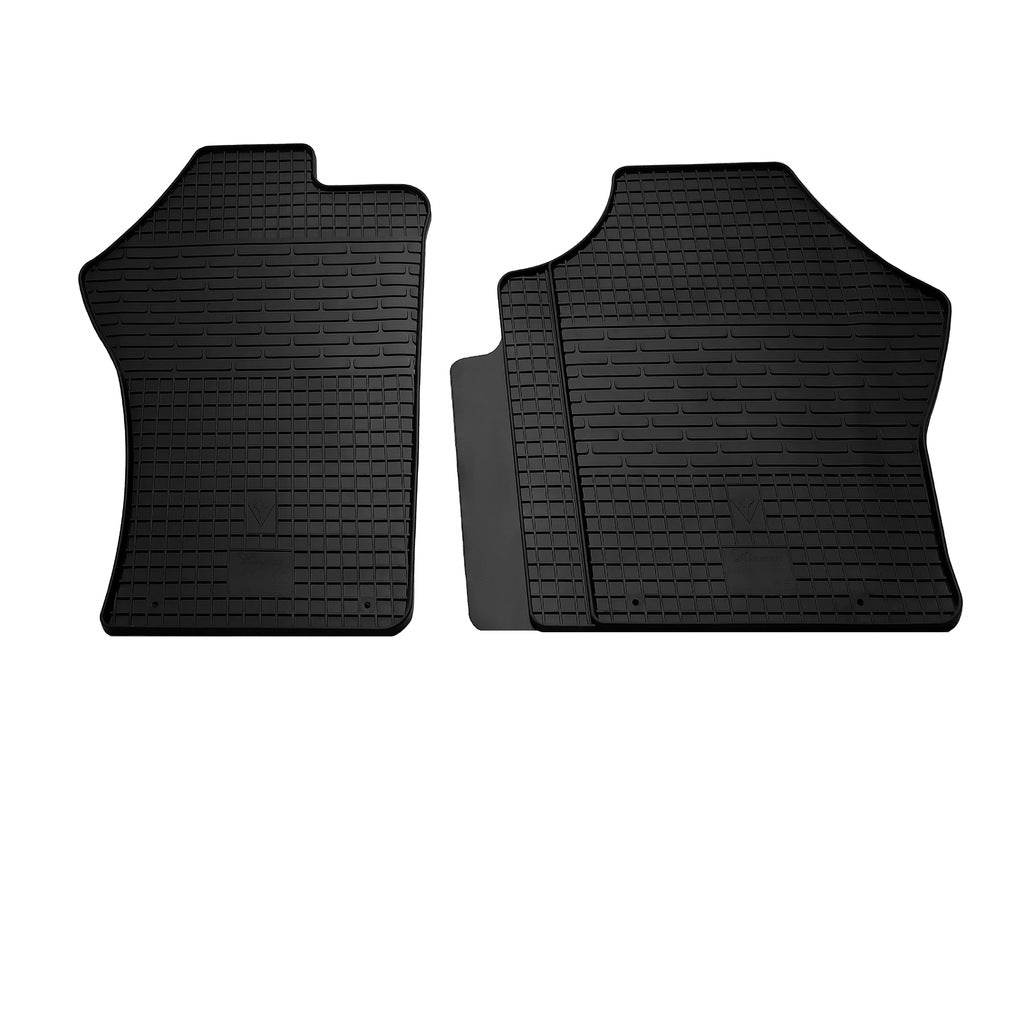 Rubber Floor Mats (2 pcs, Stingray Premium) for Toyota HiAce - image 1