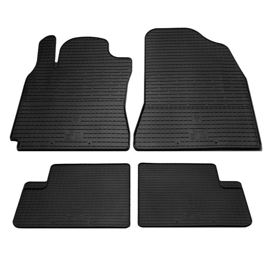 Rubber Floor Mats (4 pcs, Stingray Premium) for Chery Tiggo 1 2005-2016 - image 1
