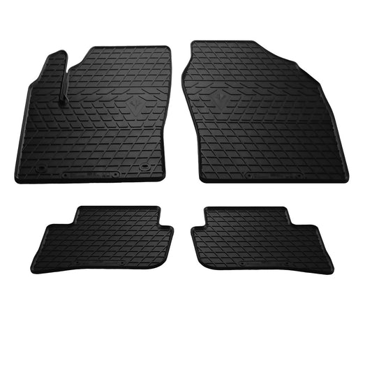 Rubber Floor Mats (4 pcs, Stingray Premium) for Toyota C-HR 2016-2023 - image 1