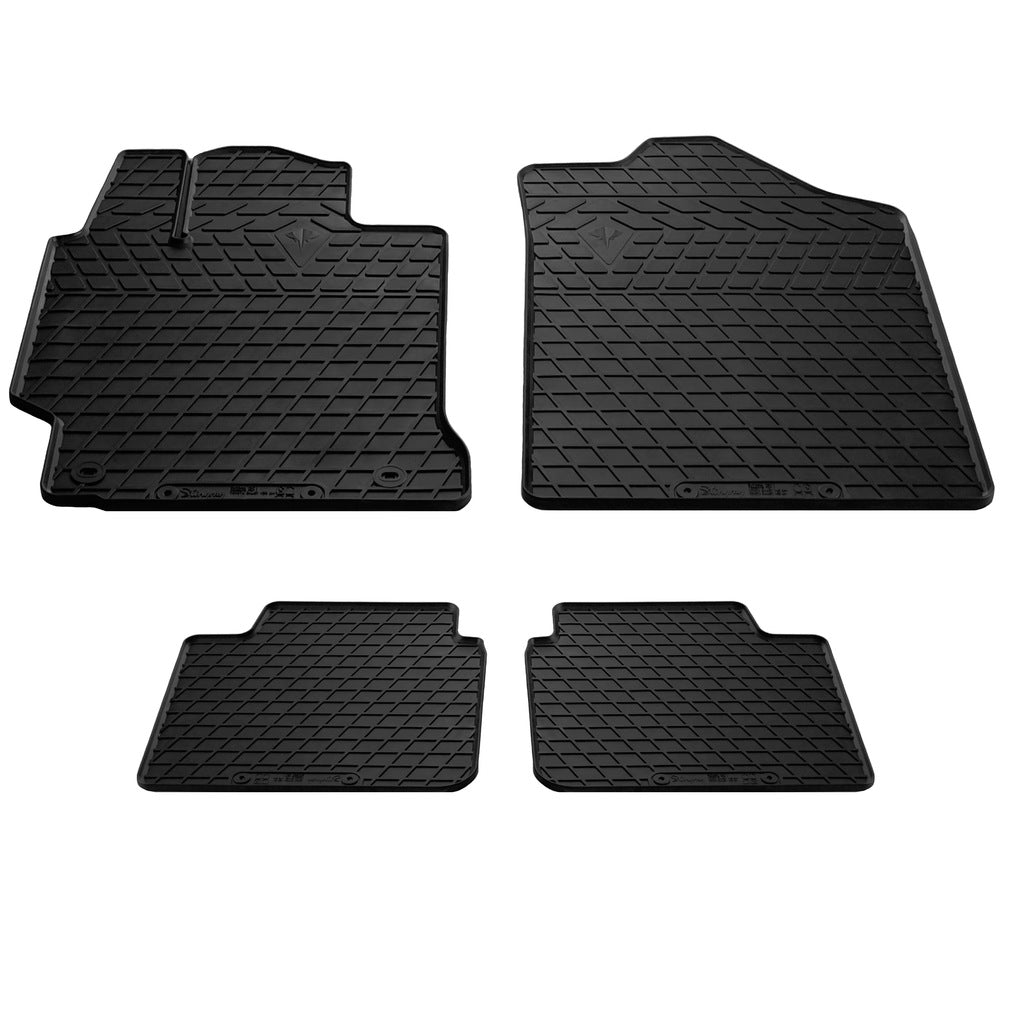 Rubber Floor Mats (4 pcs, Stingray Premium) for Toyota Camry 2011–2017 - image 1
