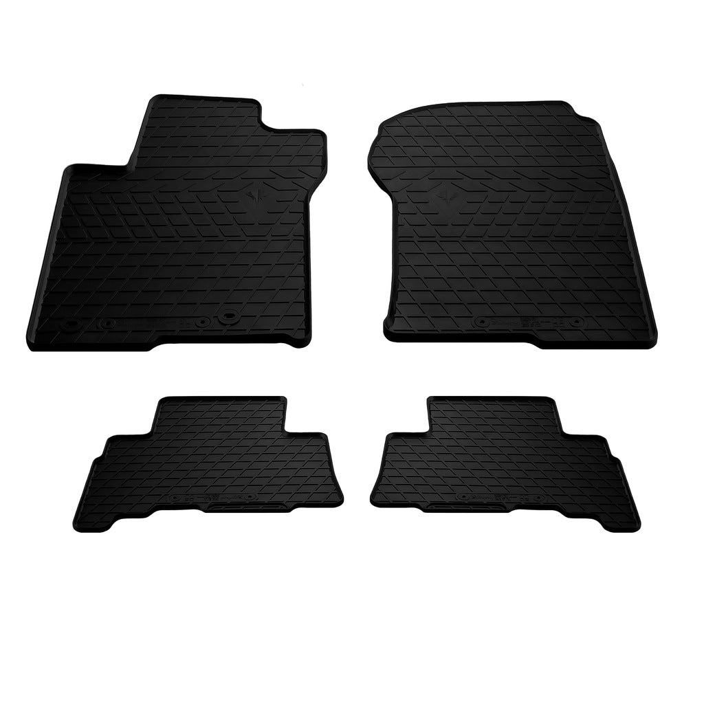 Rubber Floor Mats (4 pcs, Stingray Premium) for Toyota Land Cruiser Prado 150 2009-2023 - image 1