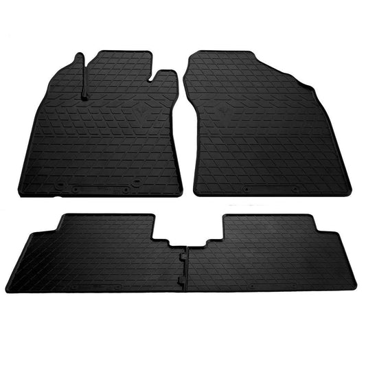 Rubber mats (4 PCs, Premium Stingray) for Toyota Avensis 2009-2018 - Reelken Auto