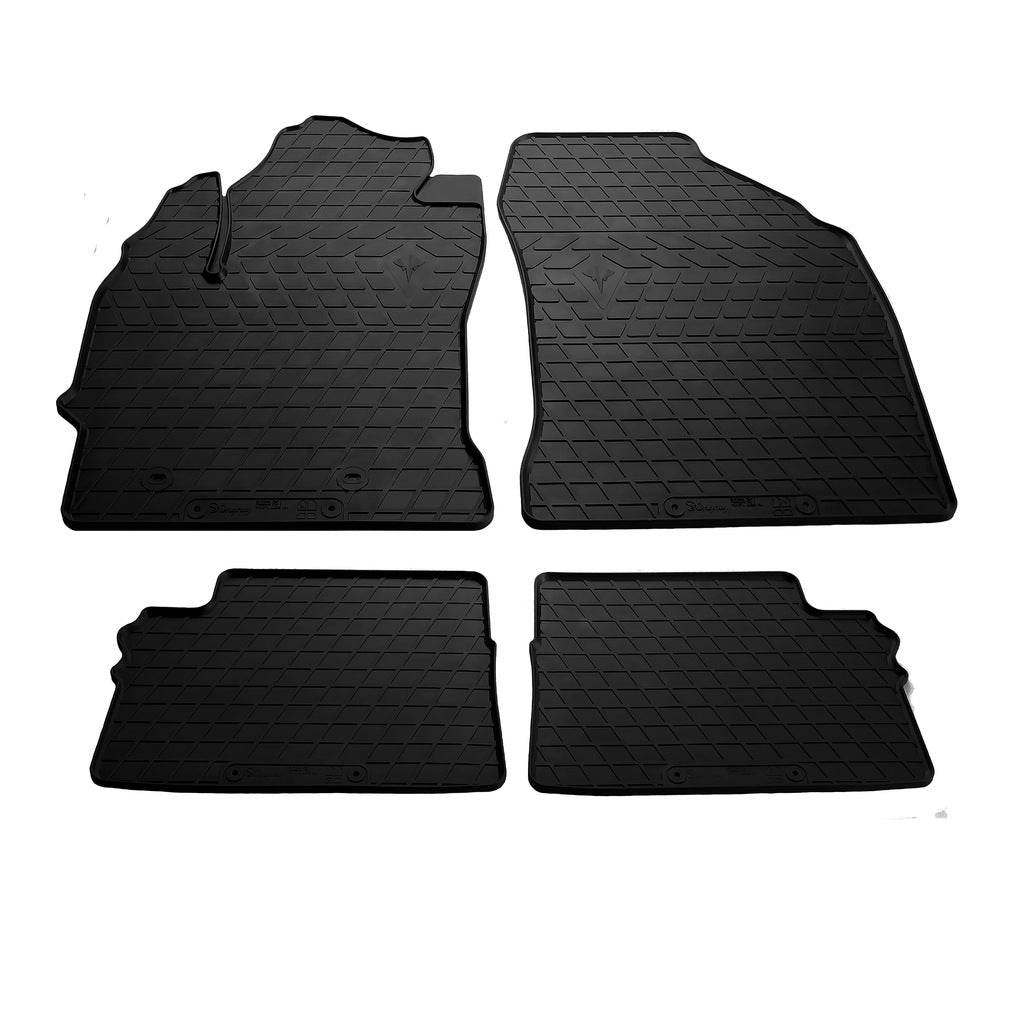 Rubber mats (4 pcs, Stingray Premium) for Toyota Auris 2012-2018 - Reelken Auto