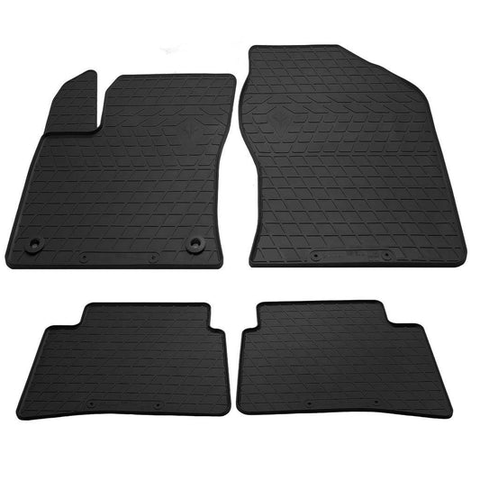 Rubber mats (4 PCs, Premium Stingray) for Toyota Prius 2015-2022 - Reelken Auto