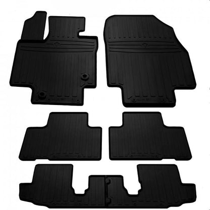 Rubber Floor Mats Stingray (6 pcs) for Toyota Highlander 2019- - image 6
