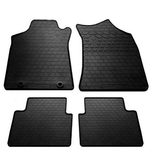 Stingray mats (4 pcs, rubber) for Toyota Fortuner 2006-2015 - Reelken Auto