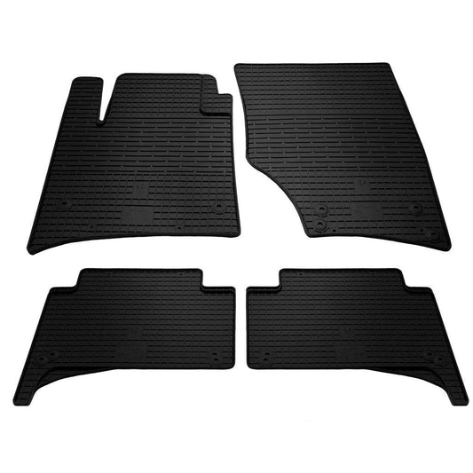 Rubber mats (4 pcs, Stingray Premium) for Volkswagen Touareg 2002-2010 - Reelken Auto