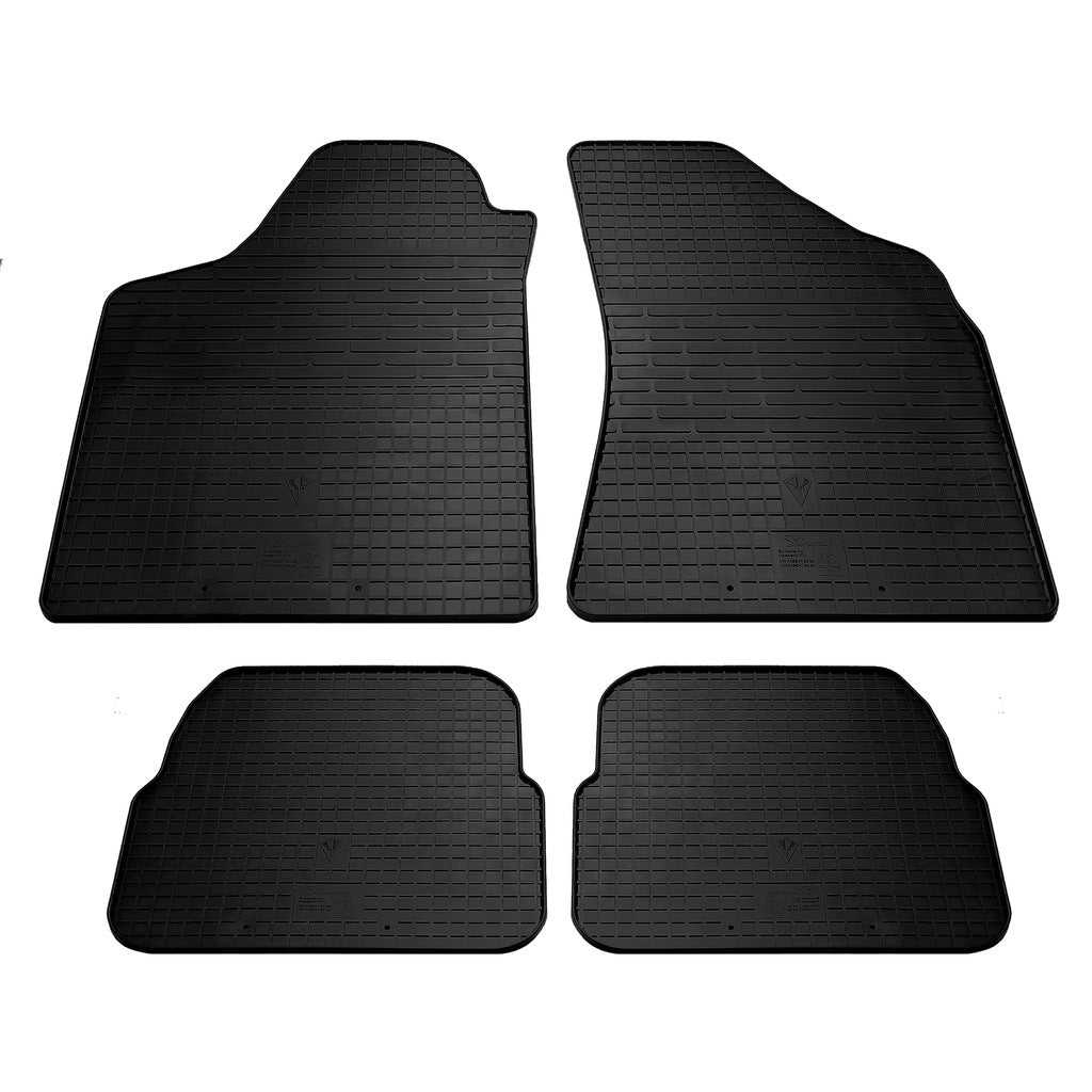 Rubber Floor Mats (4 pcs, Stingray Premium) for Volkswagen Passat B4 1993-1996 - image 1