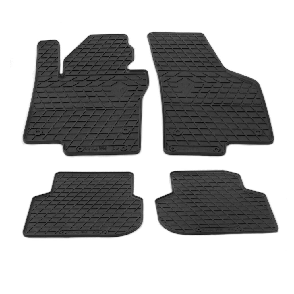 Rubber Floor Mats (4 pcs, Stingray Premium) for Volkswagen Jetta 2011-2018 - image 1