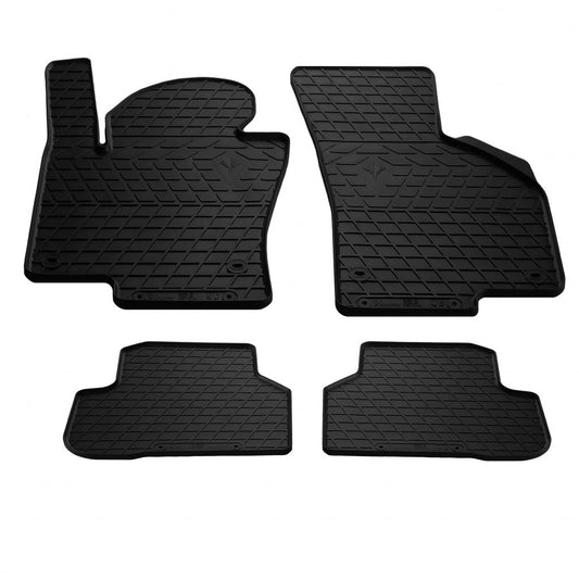 Rubber Floor Mats (4 pcs, Stingray Premium) for Volkswagen Passat СС 2008-2017 - image 1