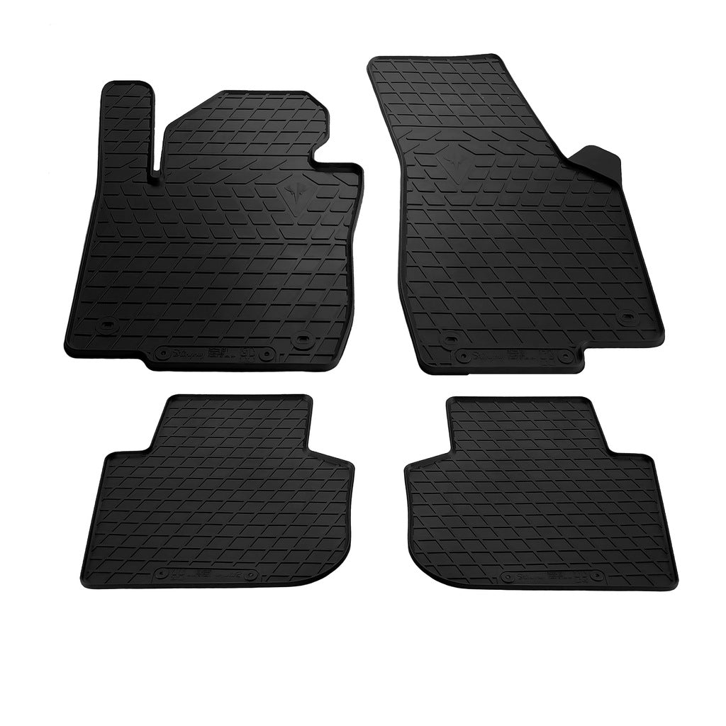 Rubber Floor Mats (4 pcs, Stingray Premium) for Volkswagen Passat B7 2012-2015 - image 2