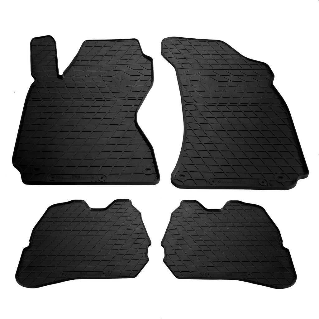 Rubber Floor Mats (4 pcs, Stingray Premium) for Volkswagen Passat B5 1997-2005 - image 1