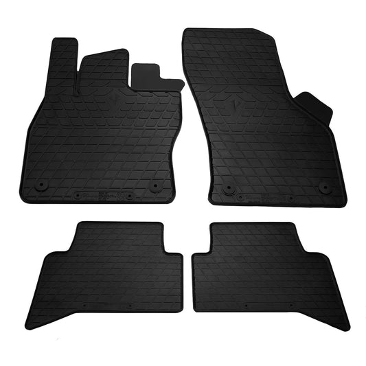 Rubber Floor Mats (4 pcs, Stingray Premium) for Volkswagen Touran 2015- - image 1