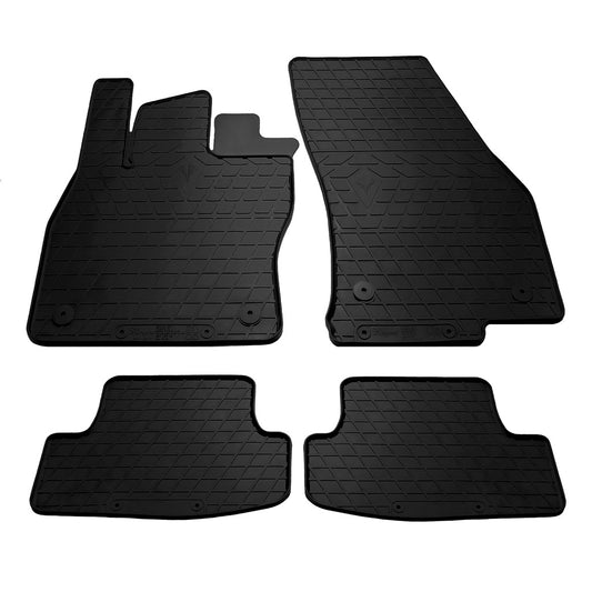 Rubber Floor Mats Stingray (4 pcs) for Volkswagen T-Roc 2017-2025 - image 1