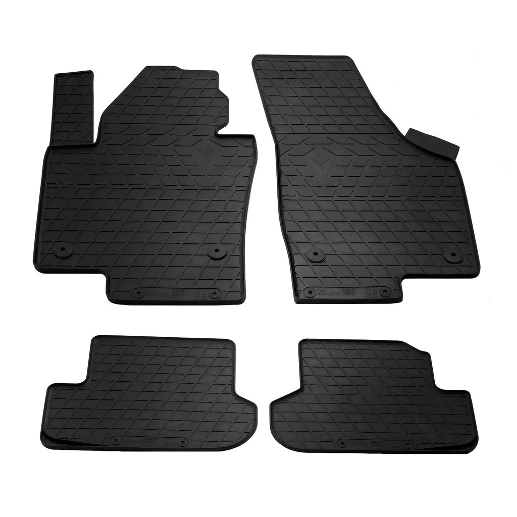 Rubber Floor Mats (4 pcs, Stingray Premium) for Volkswagen Beetle 2011-2015 - image 1
