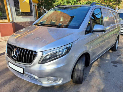 GT Panamericana Chrome Front Grille (2014-2023 for Vito W447) for Mercedes Vito / V-class W447 2014↗ year - Reelken Auto